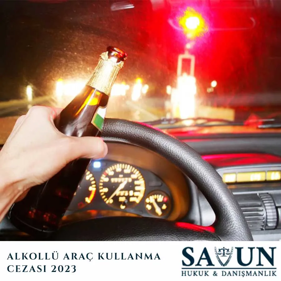 alkollü araç kullanma cezası