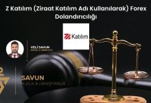 Z Katilim Ziraat Katilim Adi Kullanilarak Forex Dolandiriciligi 1 | Savun Hukuk Danışmanlık