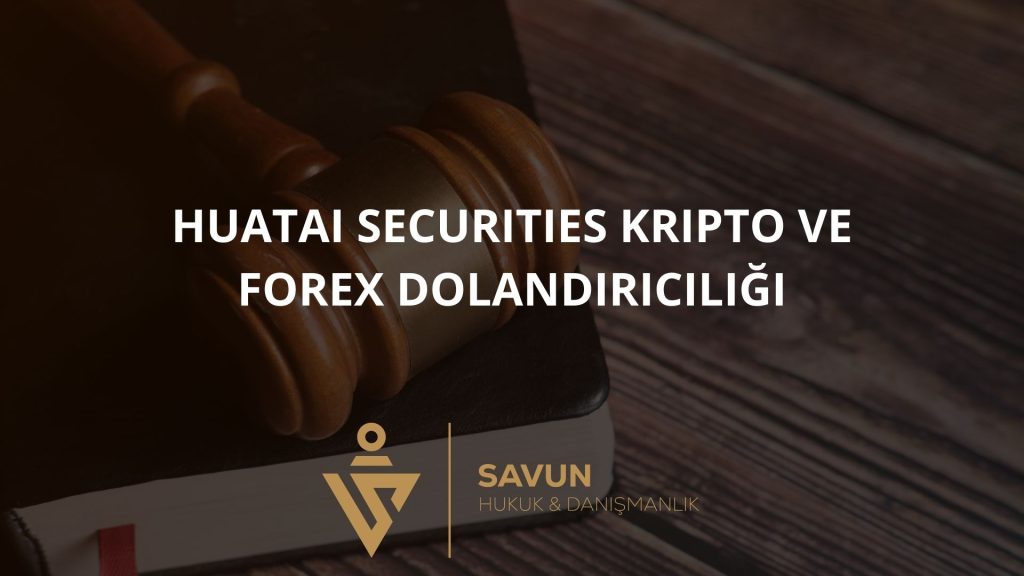 Huatai Securities – Scam Misusing the Huatai Name