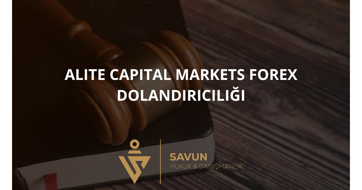 Alite Capital Markets Forex Dolandırıcılığı