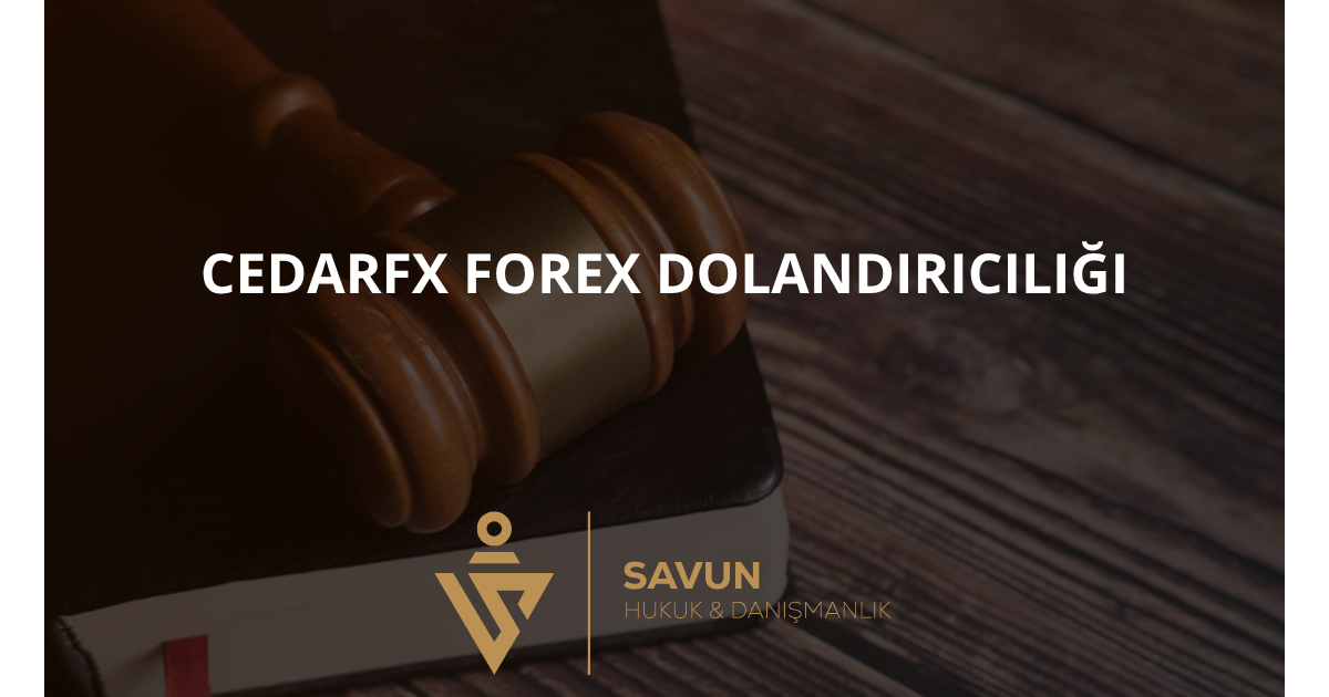 CedarFX Forex Dolandırıcılığı