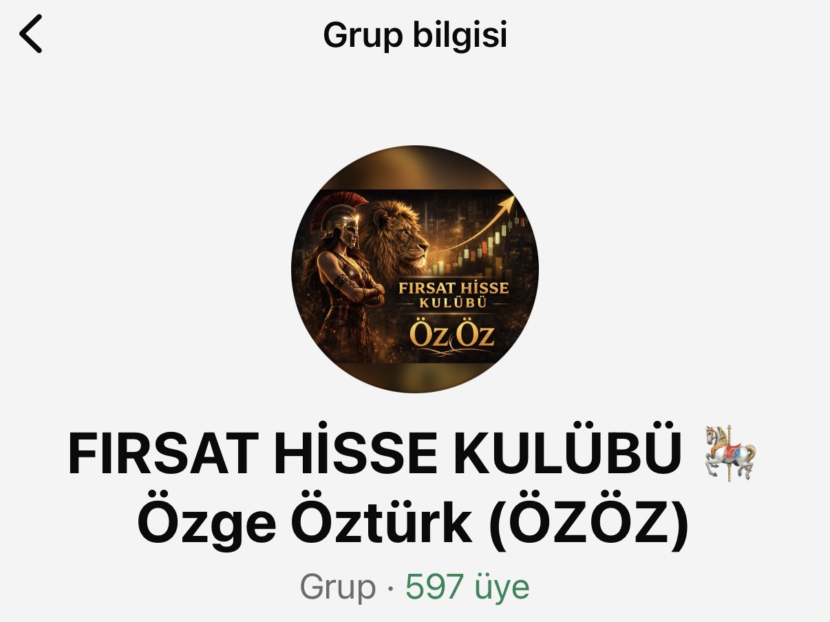 Fırsat Hisse Kulübü Özge Öztürk WhatsApp Grup Bilgisi