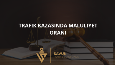 trafik kazasinda maluliyet orani | Savun Hukuk Danışmanlık