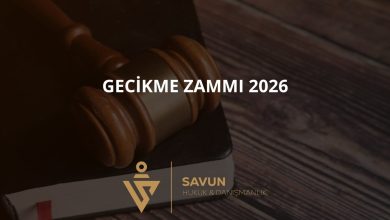 Gecikme Zammı 2026
