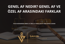 genel af | Savun Hukuk Danışmanlık