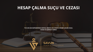 hesap calma sucu ve cezasi | Savun Hukuk Danışmanlık