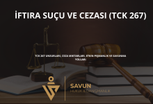 iftira sucu tck 267 | Savun Hukuk Danışmanlık