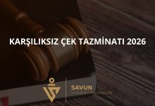 Karşılıksız Çek Tazminatı 2026
