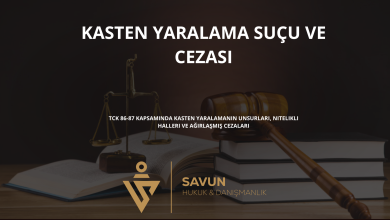 kasten yaralama sucu ve cezasi | Savun Hukuk Danışmanlık
