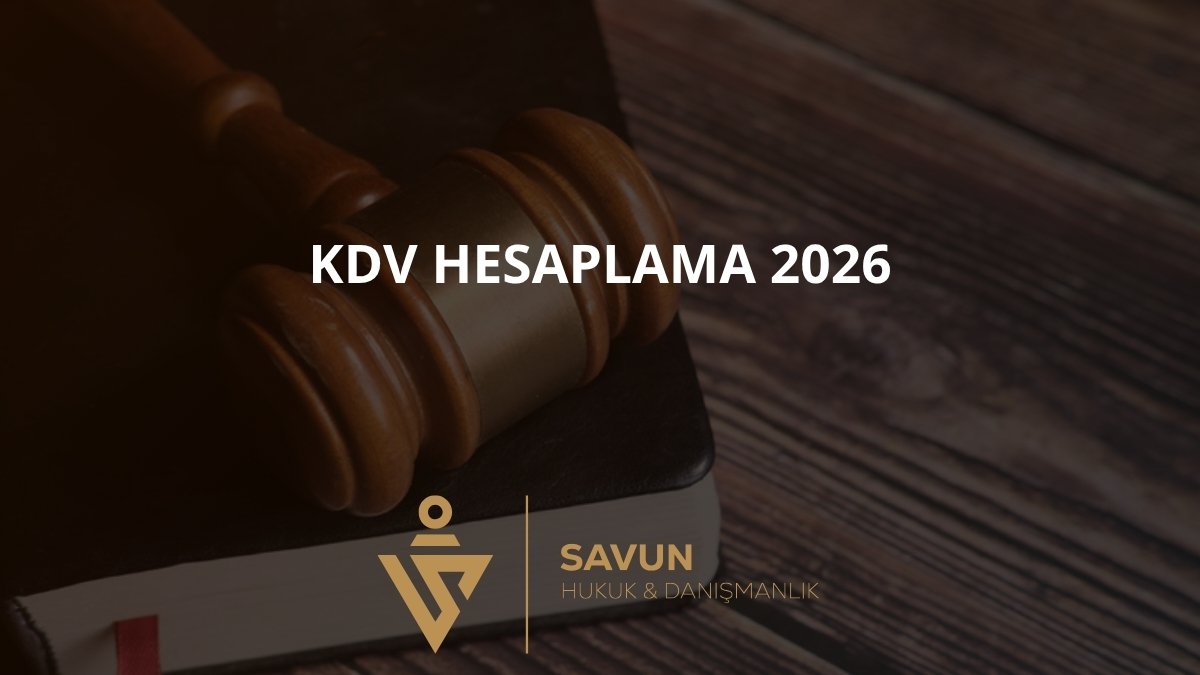 KDV Hesaplama 2026