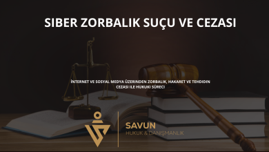siber zorbalik sucu ve cezasi | Savun Hukuk Danışmanlık