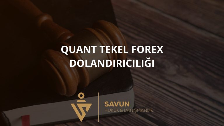 Quant Tekel Forex Dolandırıcılığı