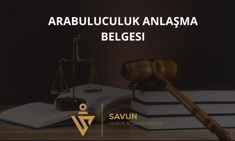 Arabuluculuk Anlaşma Belgesi