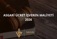 Asgari Ücret İşveren Maliyeti 2026