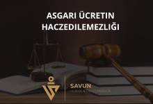 Asgari Ücretin Haczedilemezliği
