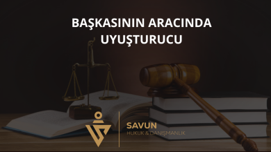 Başkasının Aracında Uyuşturucu
