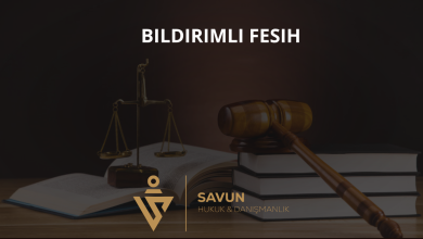 Bildirimli (Süreli) Fesih 4 Bildirimli Fesih