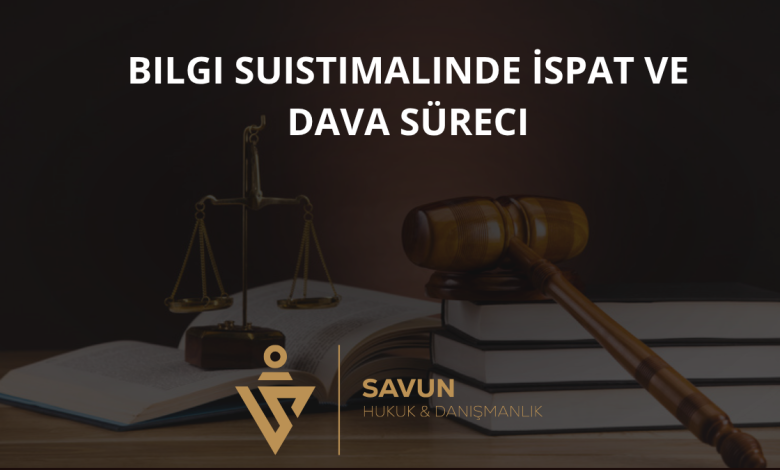 Bilgi Suistimalinde (Insider) İspat ve Dava Süreci 1 Bilgi Suistimalinde İspat ve Dava Süreci