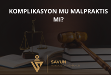 Komplikasyon mu Malpraktis mi? Estetikte Fark