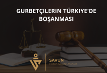 Gurbetçilerin Türkiye'de Boşanması