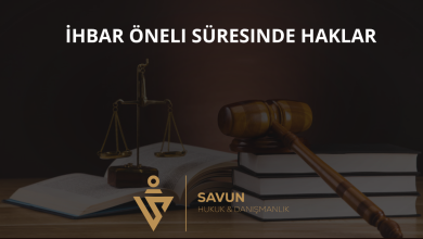 İhbar Öneli Süresinde İşçinin Hakları 4 İhbar Öneli Süresinde Haklar