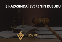 İş Kazasında İşverenin Kusuru