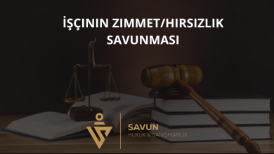 İşçinin Zimmet/Hırsızlık Suçlamasına Karşı Savunması 4 İşçinin Zimmet/Hırsızlık Savunması