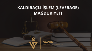 Kaldıraçlı İşlem (Leverage) Mağduriyeti 5 Kaldıraçlı İşlem (Leverage) Mağduriyeti