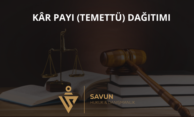 Kâr Payı (Temettü) Dağıtımı 4 Kâr Payı (Temettü) Dağıtımı