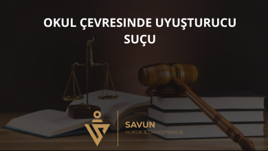 Okul ve Yurt Çevresinde Uyuşturucu Suçu (TCK 188/4) 3 Okul Çevresinde Uyuşturucu Suçu
