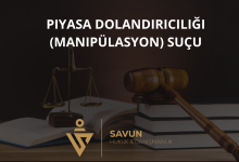 Piyasa Dolandırıcılığı (Manipülasyon)