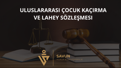 Uluslararası Çocuk Kaçırma ve Lahey Sözleşmesi