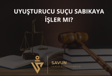 Uyuşturucu Suçu Sabıkaya İşler mi?