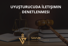 Uyuşturucuda İletişimin Denetlenmesi