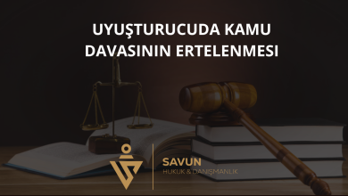 Uyuşturucu Kullanma Suçunda Kamu Davasının Ertelenmesi (TCK 191/2) 2 Uyuşturucuda Kamu Davasının Ertelenmesi