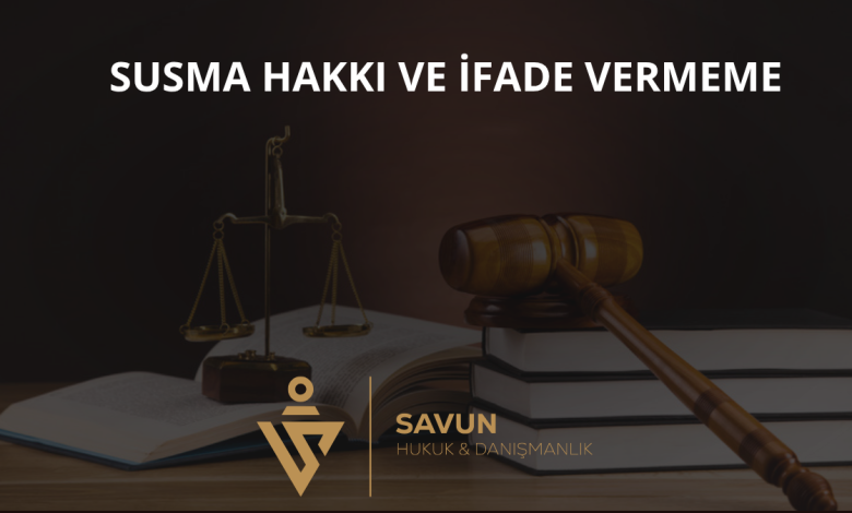 Uyuşturucu Soruşturmasında Susma Hakkı ve İfade Vermeme 1 Susma Hakkı ve İfade Vermeme
