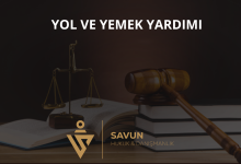 Yol ve Yemek Yardımı