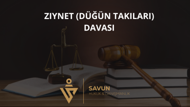Ziynet (Düğün Takıları) Davası 4 Ziynet (Düğün Takıları) Davası