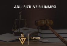 Adli Sicil Kaydı ve Silinmesi