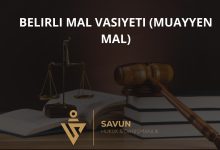 Belirli Mal Vasiyeti