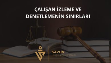 Çalışan İzleme ve Denetlemenin Sınırları 3 Çalışan İzleme ve Denetlemenin Sınırları