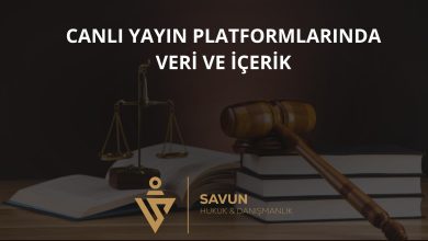 Canlı Yayın Platformlarında Veri ve İçerik 2 Canlı Yayın Platformlarında Veri ve İçerik