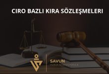 Ciro Bazlı Kira Sözleşmeleri