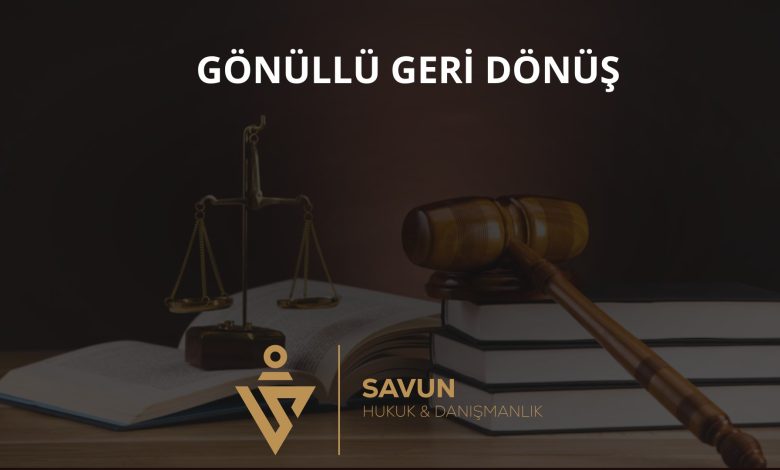 Gönüllü Geri Dönüş