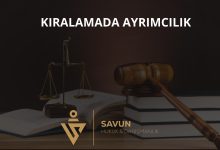 Kiralamada Ayrımcılık ve Kiracı Seçimi