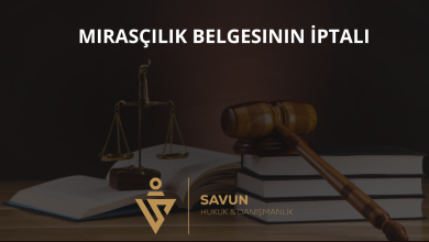 Mirasçılık Belgesinin İptali Davası 5 Mirasçılık Belgesinin İptali