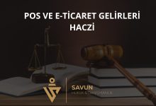 POS ve E-Ticaret Gelirlerinin Haczi