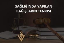 Sağlığında Yapılan Bağışların Tenkisi