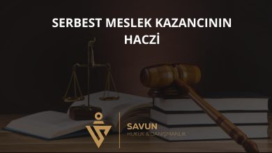 Serbest Meslek Kazancının Haczi