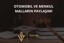 Otomobil ve Menkul Malların Paylaşımı
